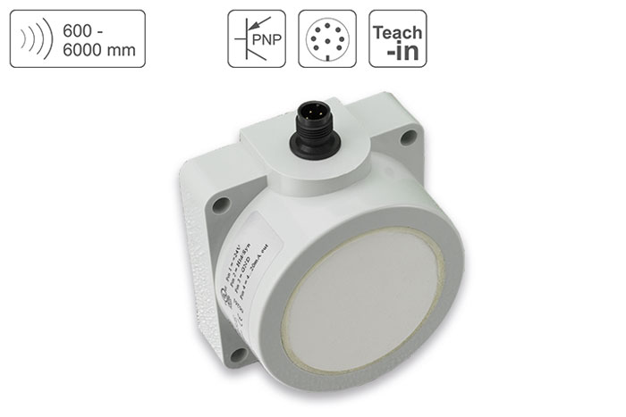 Pil Ultrasonic Distance Sensor up to 6000 mm Sensing Distance 514722