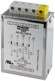 Murrelektronik MEF EMC-FILTER 3-PHASE 1-STAGE WITH NEUTRAL 10510